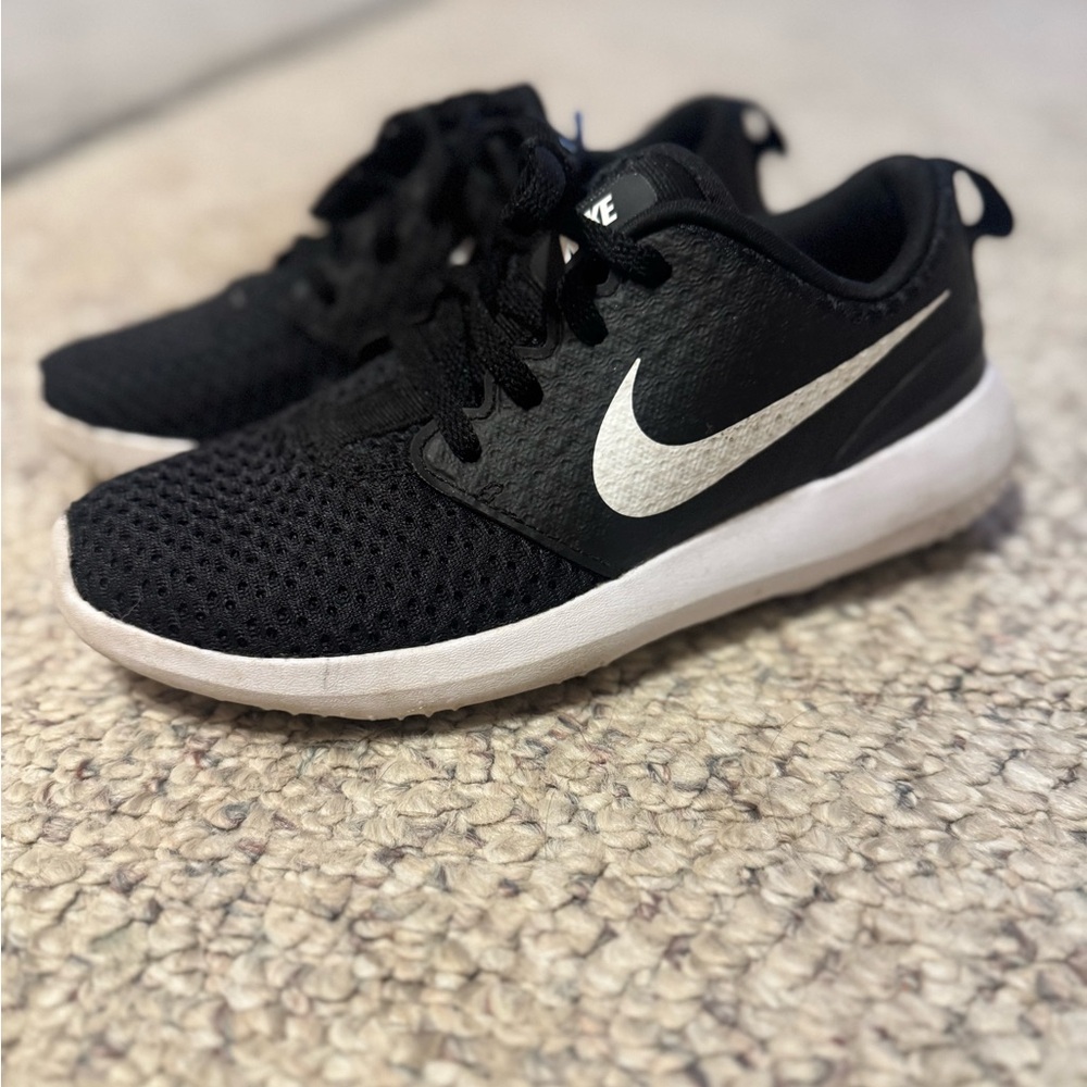 Nike Kids Black Golf Shoes